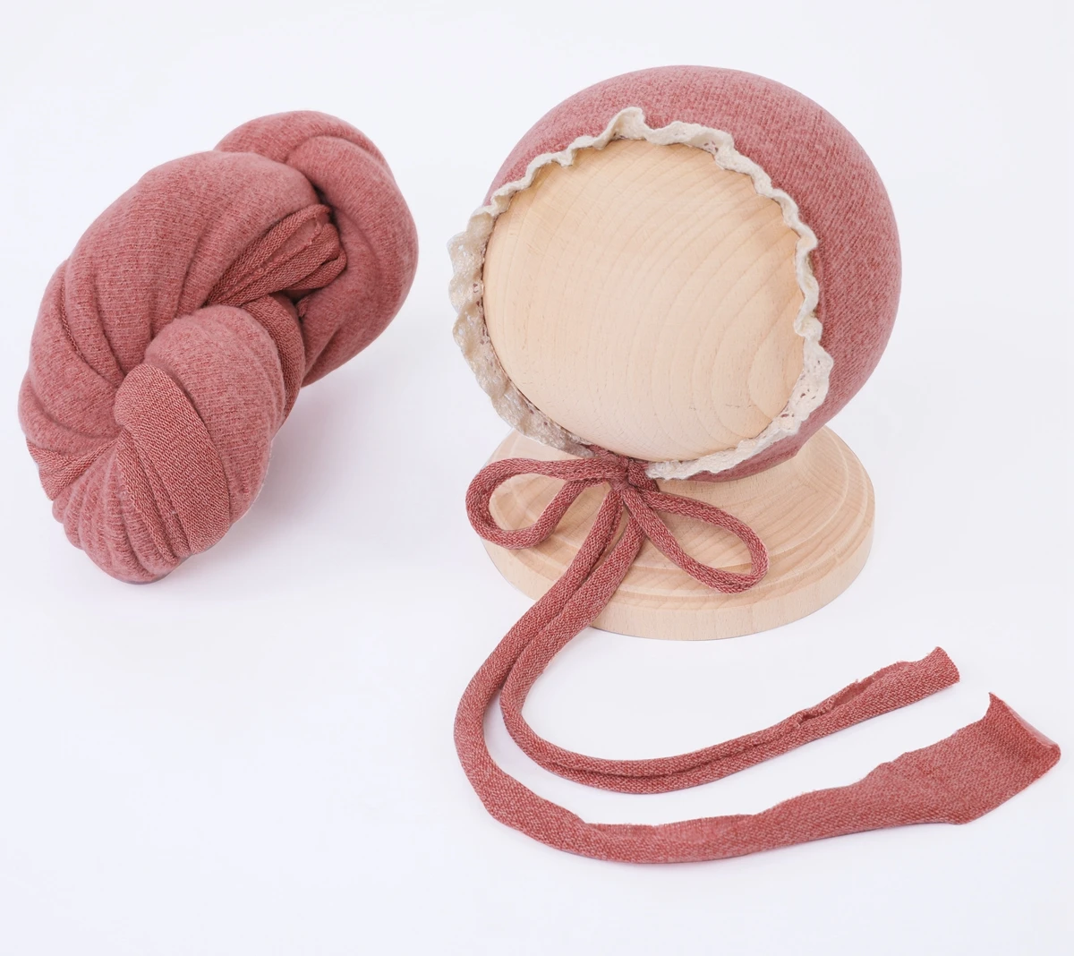 

Baby Girl Hat Newborn Photography Props Wraps Swaddling Blanket Fotografia Acessorios