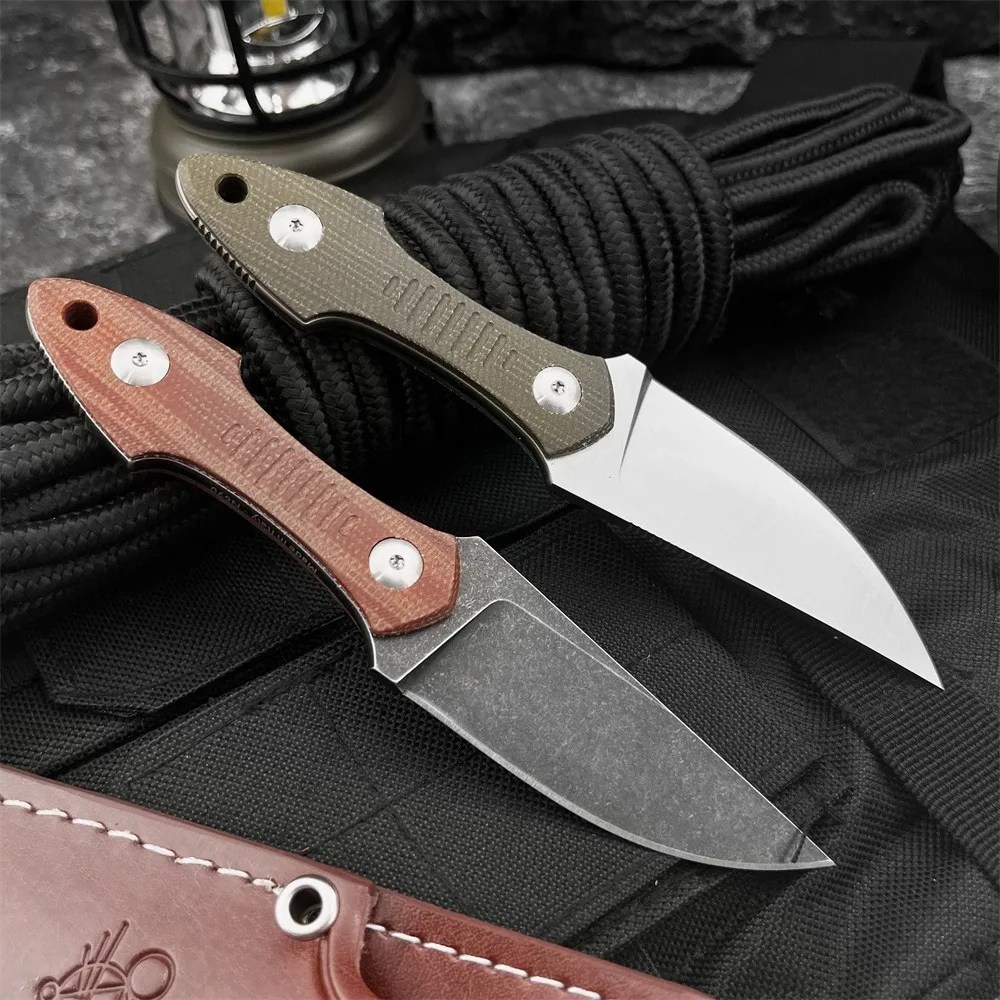 

High-Quality GMF3 Tactical Folding Knife D2 Steel Blade G10 Durable Handle Outdoor Camping Survival Hunting Tool with Sheath