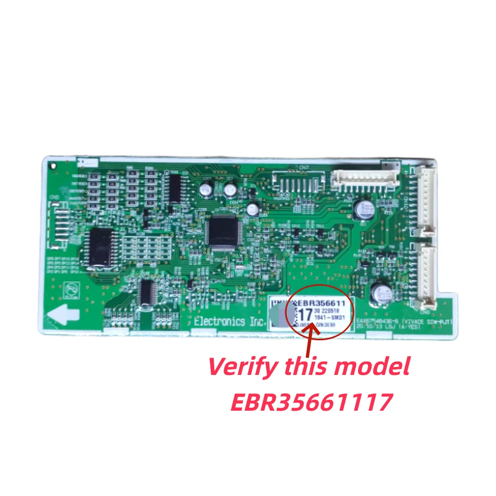 

Плата управления для стиральной машины LG, модель EBR35661117, дисплейная плата.