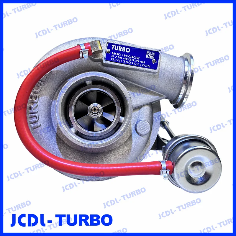شاحن توربيني HX4OW 4033294H 4089319 3598542 توربو لمحرك الكمون الصناعي 3.9L 4BTAA 125HP