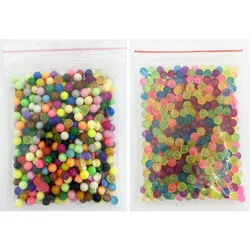 1000pcs 2kinds Colors Refill Beads Puzzle Crystal DIY Water Spray Beads Set Ball Games Handmade Magic Toys for Children