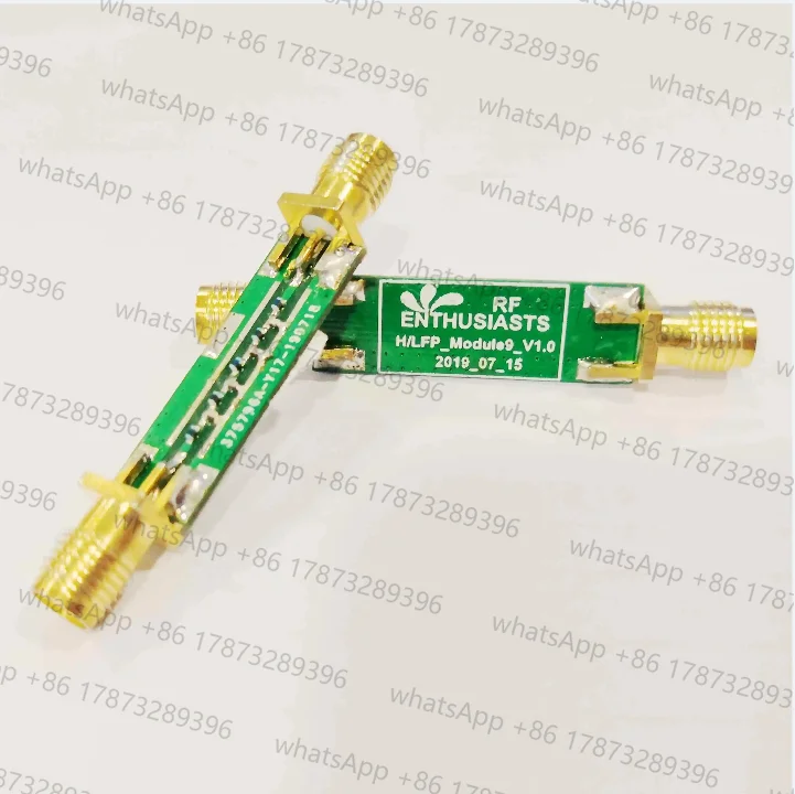 200MHz, 400MHz, 1GHz high pass LC filter, 9th order rfhpf high pass filter