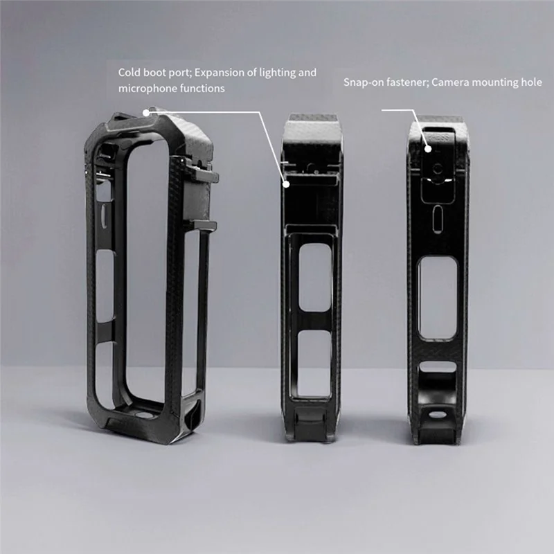 JABS-пластиковая рамка для Insta360 X5 Cage, быстросъемный защитный корпус, аксессуары для экшн-камеры