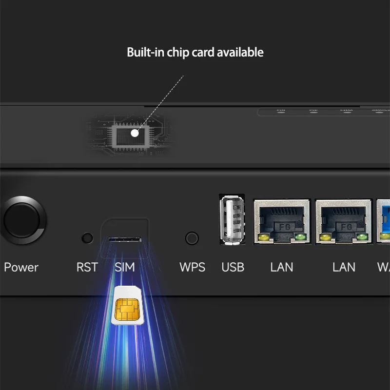 High Quality Wi-fi Router with 4G and 5G Support Long Range Dual Band SIM Card Slot and 5G Module for Router Hotspots SIM WiFi