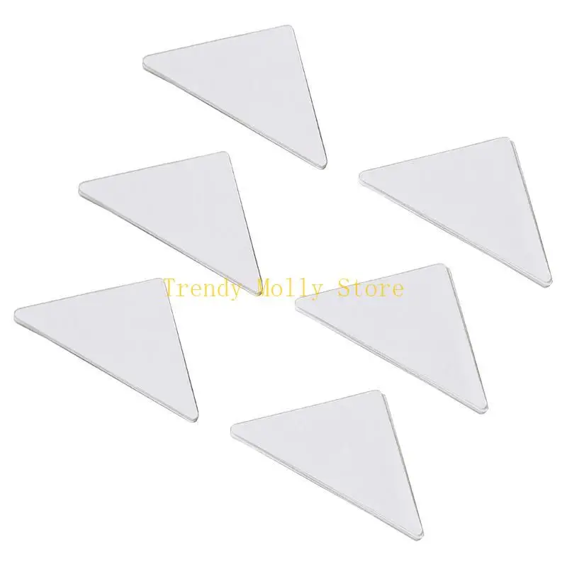 N5KB 30pcs 셔츠를위한 Collar Shaper 스티커 셔츠 adhesive Collar 스티커 고정 패드