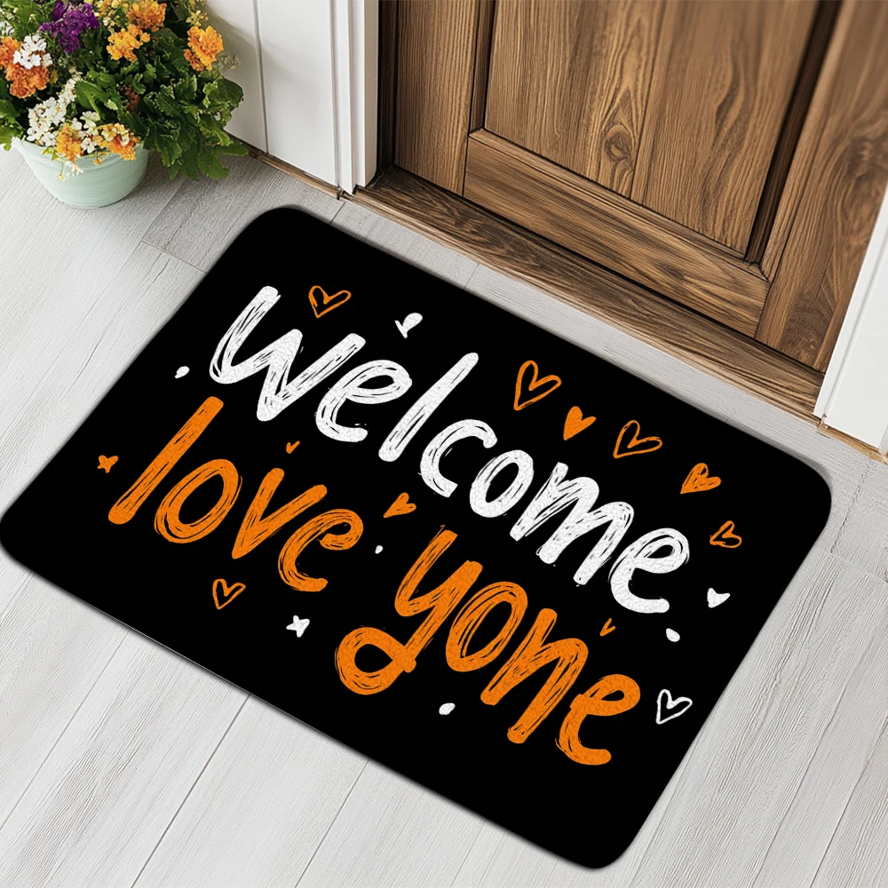 

Коврик для входной двери Welcome Home, для дома, кухни, ванной, спальни, декоративный ковер для прихожей