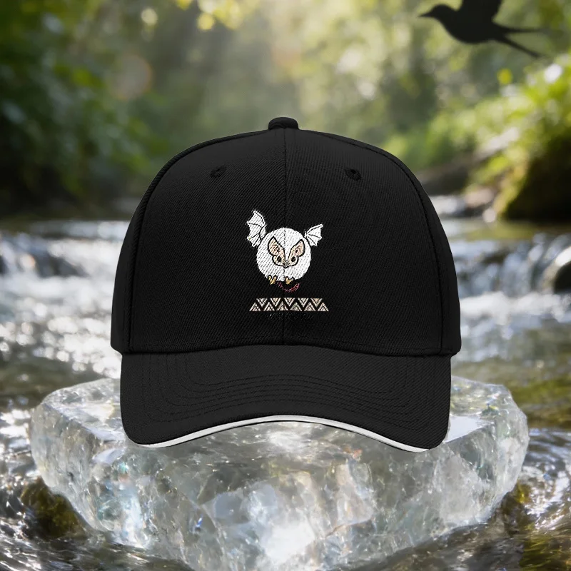 Flying White Fluffy Rat Monster Baseball Cap - Adjustable Lightweight Suitable for Travel, Parties, Birthdays, Themed Gifts, Uni