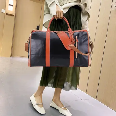 हैंगिंग सूट पॉकेट मल्टीफंक्शनल पोर्टेबल जिम बैग बड़ी क्षमता वाला फोल्डेबल वियर-रेसिस्टेंट फिटनेस हैंडबैग यात्रा तैराकी के लिए 8 best sales जिम के लिए बैग - №5