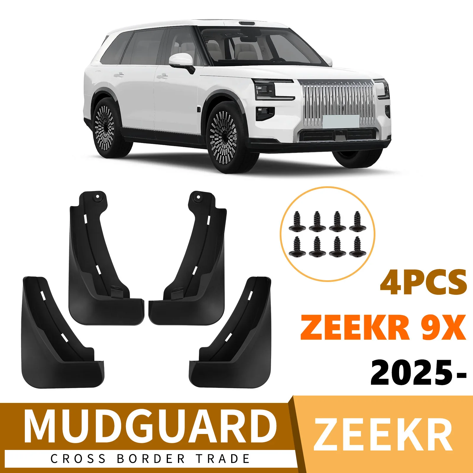 

Подходит для автомобильных шин Zeekr 9X 2025, крыльев, аксессуаров для модификации автомобильных принадлежностей.