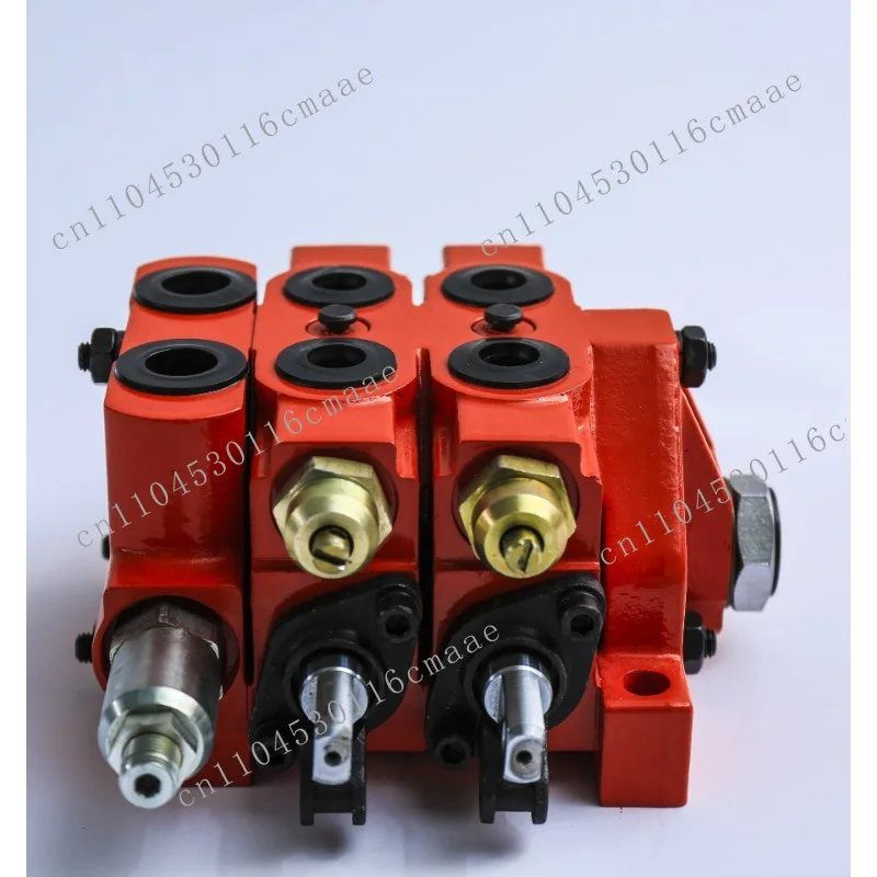 Multi-way directional control valve for hydraulic control valve of excavator 80l/min spool valve