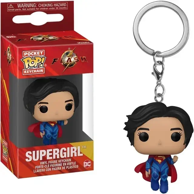 Funko Pop Acrylic Keychain Joker Disney Ursula Spider Man Green Fairy Hello Kitty Kuromi Flash Batman Freddy Twice Pocket Toys - Image 4