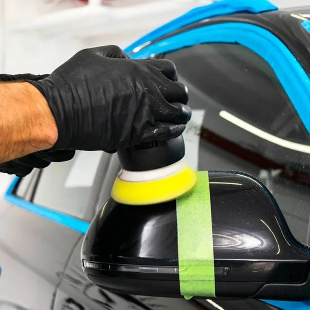 

5 шт./компл. 3/4/5/6/7 дюймов комплект полировальных подушечек для автомобиля, круглая многоразовая автополировальная губка для вощения, самоклеящиеся полировальные подушечки для вощения