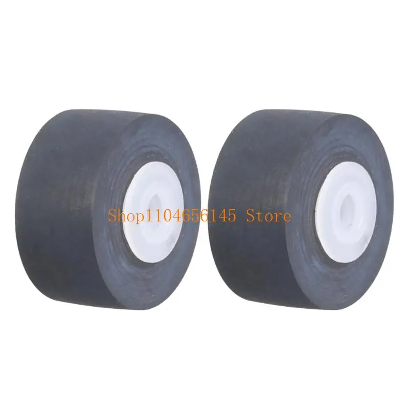 652F Cassette Tape Machine Pinch Roller Wheel Rubber Pressure Recorder Belt Pulley view 5