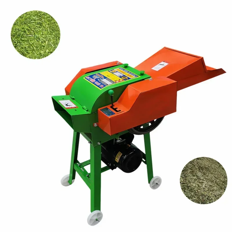 Poultry Feed Processing Machine Hay Corn Maize Silage Agricultural Fodder Cutter Crusher Multi Purpose Grass Cutter