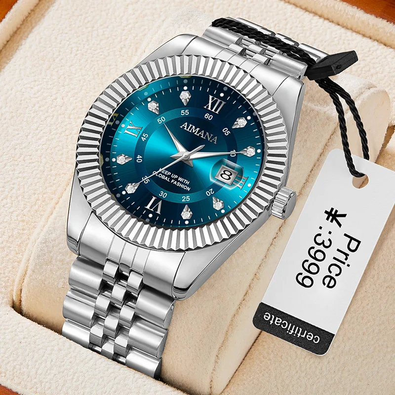 ساعة ايمانا مصممة بشكل أنيق للارتداء اليومي مناسبة للرجال والنساء