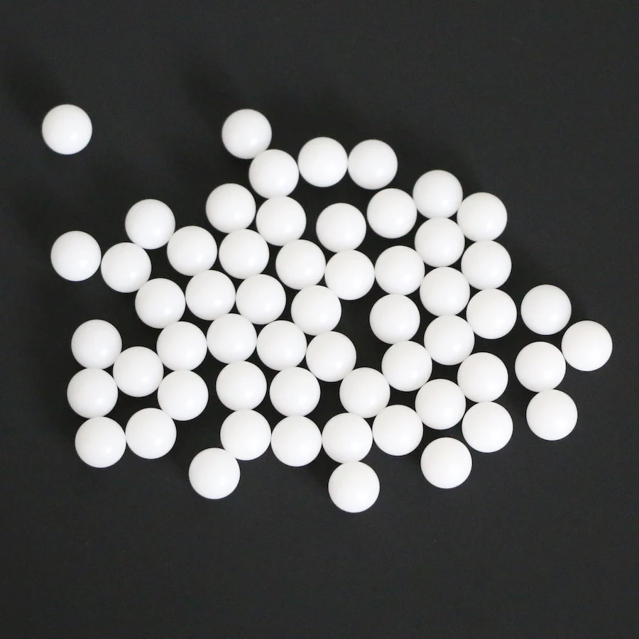 3/8 ''(9.525Mm) 50 Stuks Delrin (Pom) Kunststof Massieve Ballen Voor Kleponderdelen, Lagers, Gas/Water Toepassing