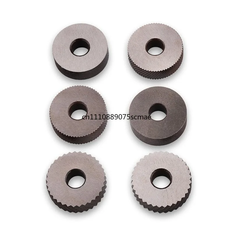 A variety of tooth pads 7pcs knurling knife double wheel knurling knife knurling tool set
