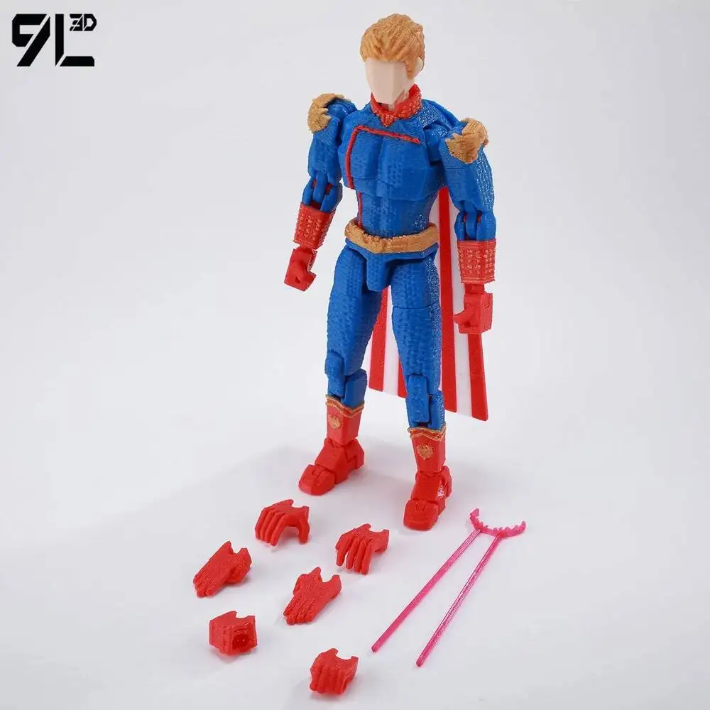 9L3D Printe Dummy13 T13 Onverslaanbare Mark Grayson Bulletproof Mark Grayson Action Figure Anime Collectible Model Speelgoed Voor Kinderen Gift