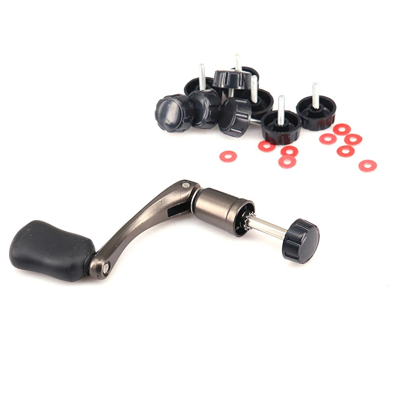 New Sale 10pcs Universal Made of Plastic and Metal Fishing Reel Handle Screw Caps for Reel Crank Power Foldable Handle
