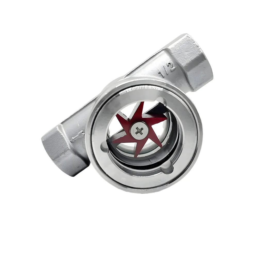 Stainless Steel 304 Impeller Type Liquid Level Indicator, BSPT Female Thread 1/4