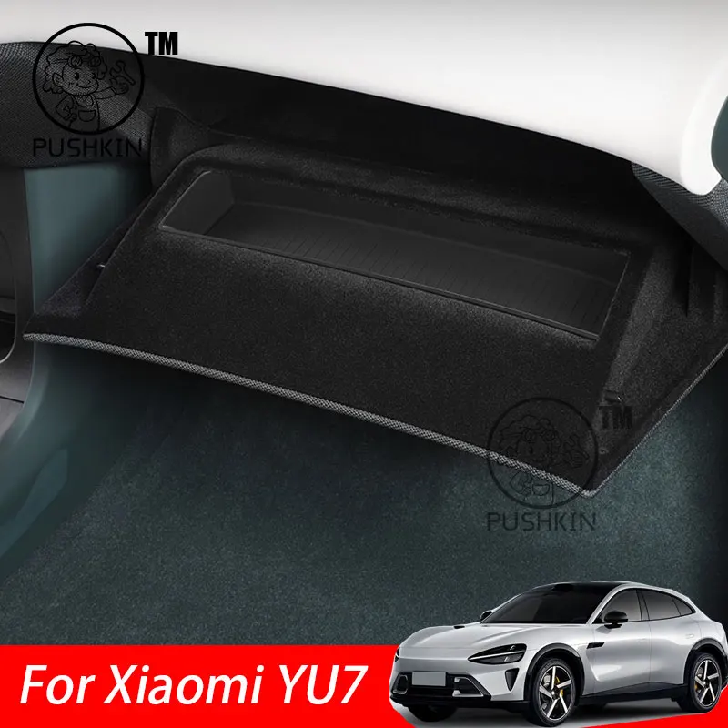 

For Xiaomi YU7 2025 Car Glove Box Storage Inner Tray Organizer Liner Vehicle Interior Accessories