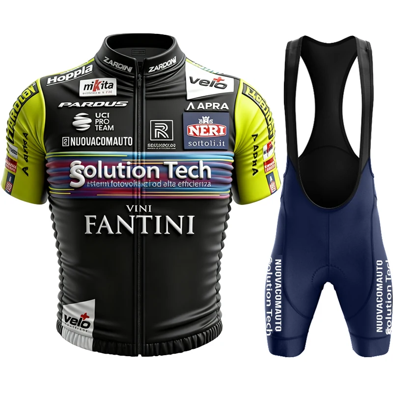 

Solution Tech - Vini Fantini Men's Cycling Blouse Bicycles Man Mtb Clothes Jersey 2026 Clothing Professional Shirt Equipment Set