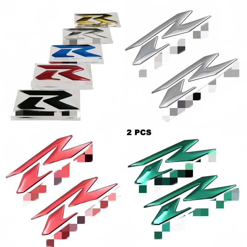 For Suzuki GSXR 50/125/150/250/400/600/750/1000 GSXR1100 Motorcycle PVC 3D Logo Decal \