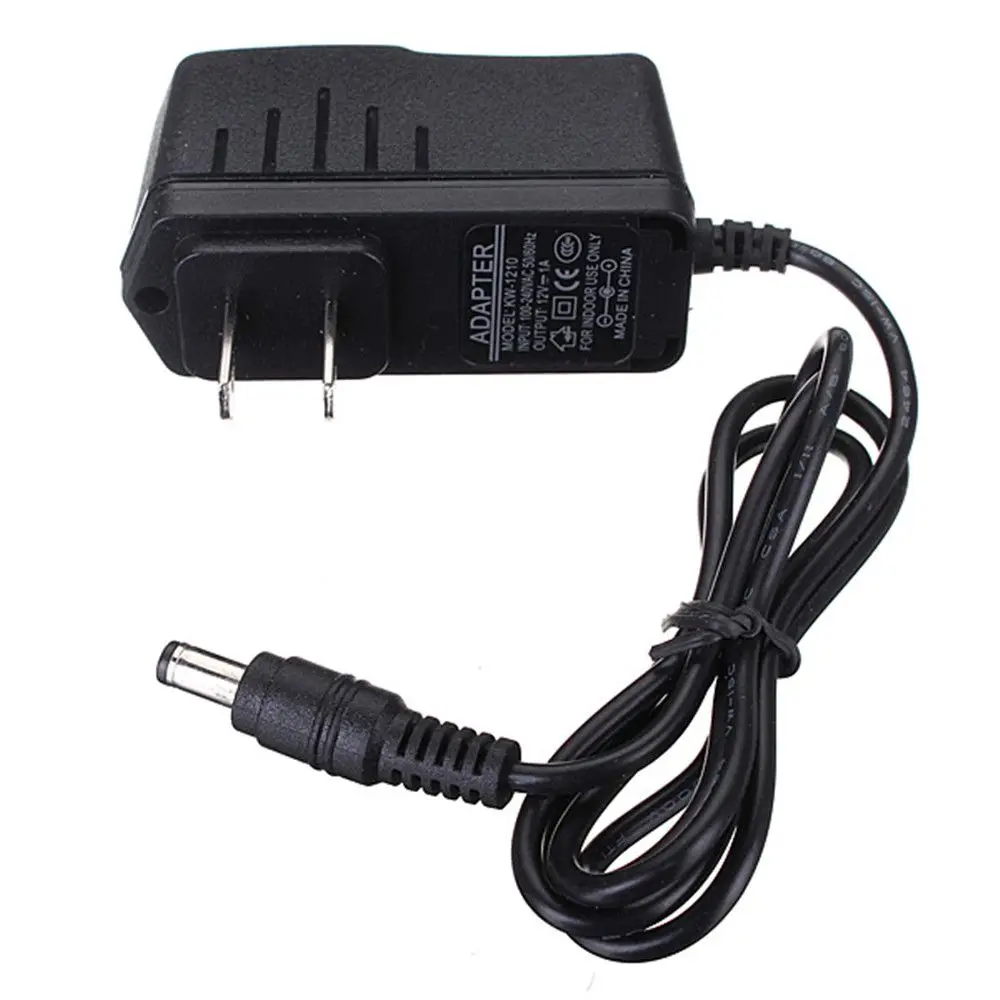 Hot High Quality DC 12V 1A Power Supply Adapter Power Charger for 5050 3528 LED Strip Light US EU Plug Power Supply