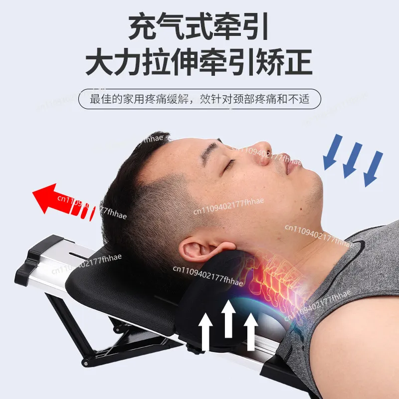 Inflatable Adjustable Cervical Retractor Household Neck Retractor Chair Medical Cervical Orthotics