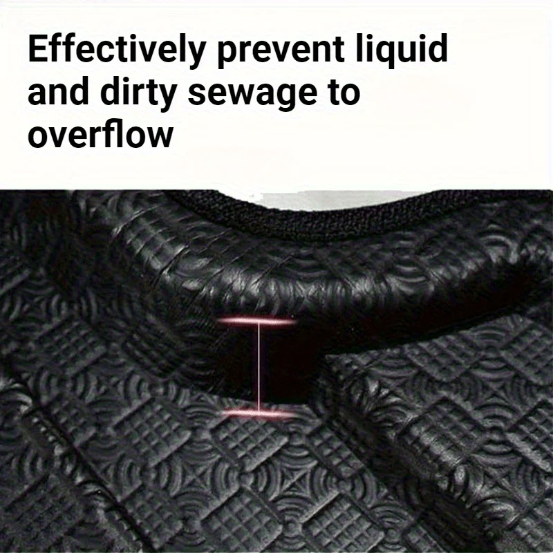 For Leapmotor B10 Car Rear Trunk Mat Boot Tray Liner Floor Cargo Carpet Luggage Mud Pad
