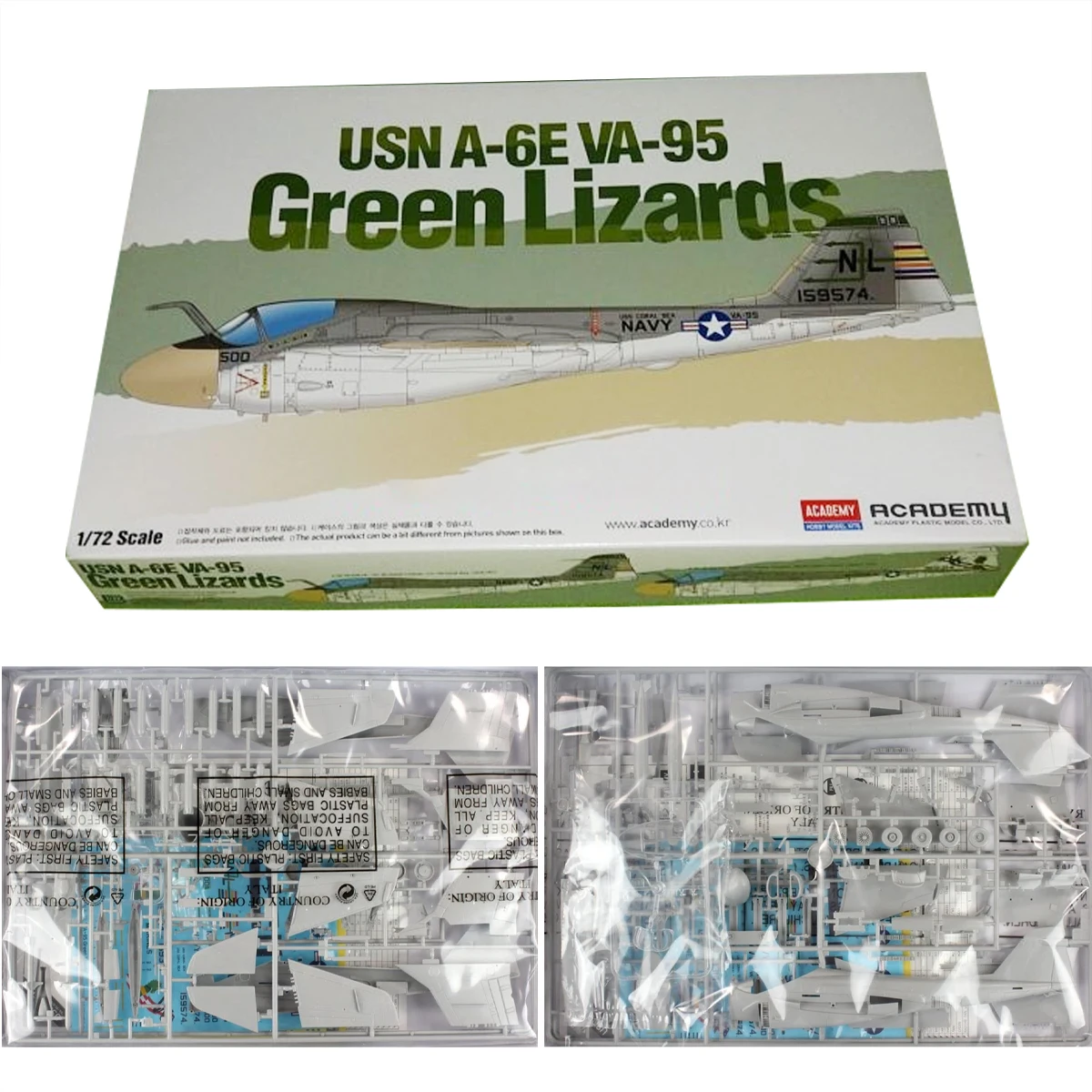 Academy AC12543 1/72 USN A-6E - Model Kit Lizard recensione e prezzo