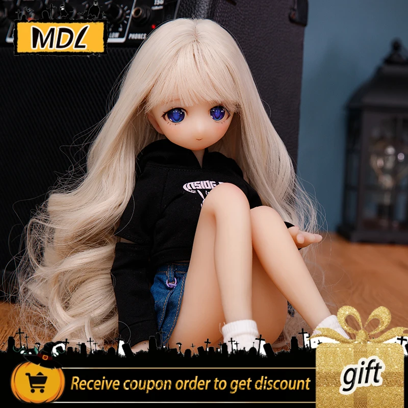 

MDL 40cm- Blond Anime Doll Humanoid Doll Movable Robot 1/4 Model Garage Kit Store