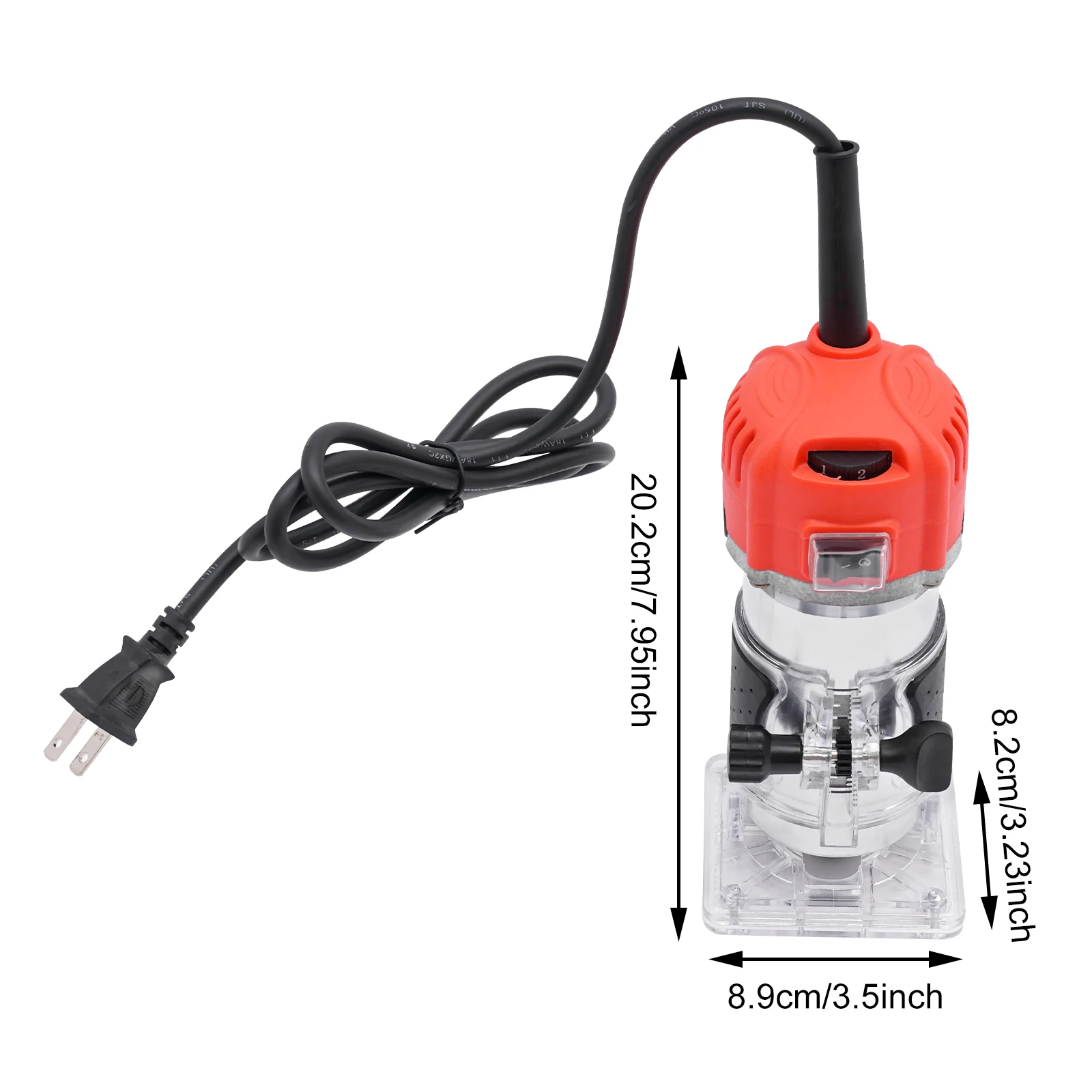 Snelheidsregulerende Plastic Trimmen Machine Hout Trimmer