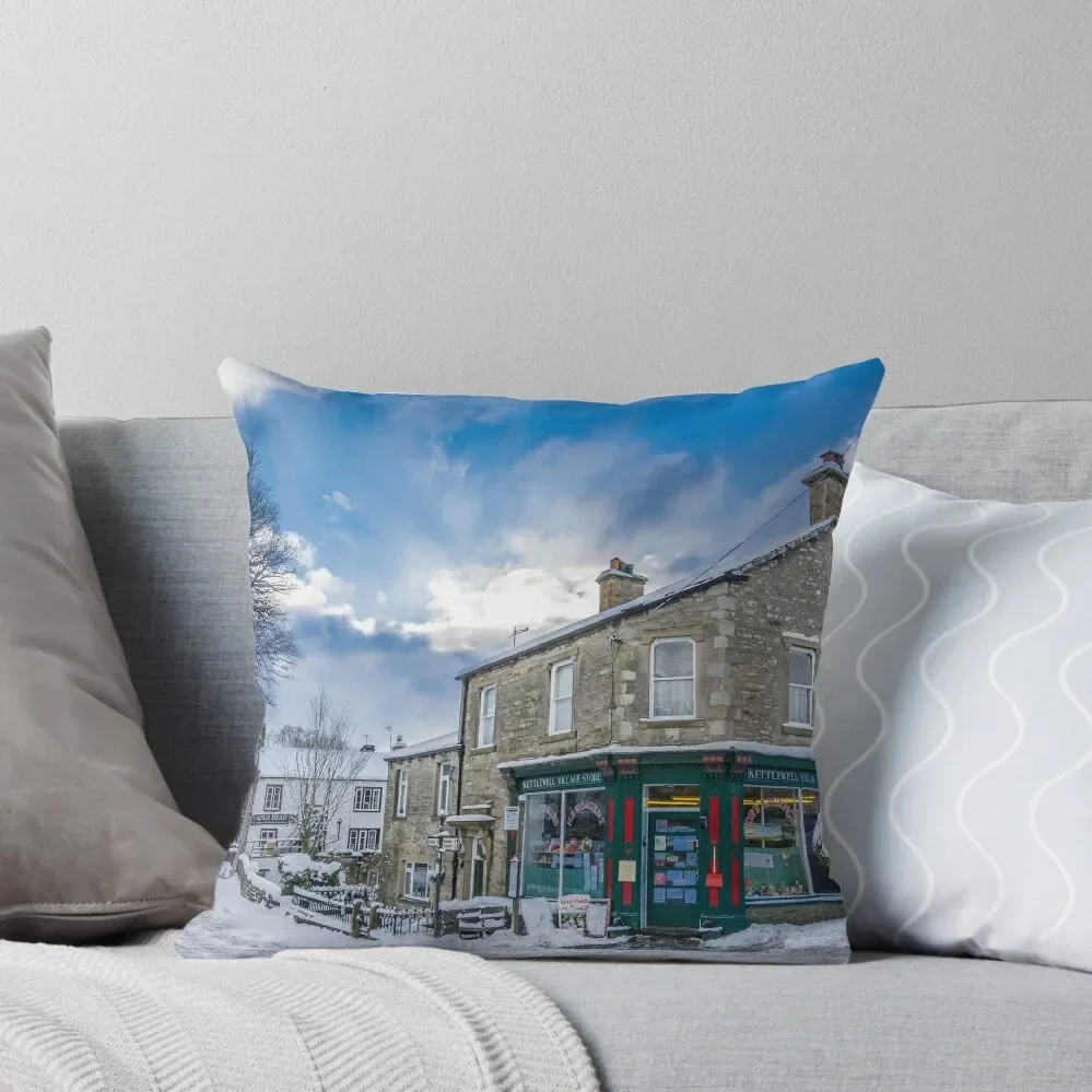 

Kettlewell Village Store Throw Pillow Sofas Covers Sofa Cushions Cover pillow