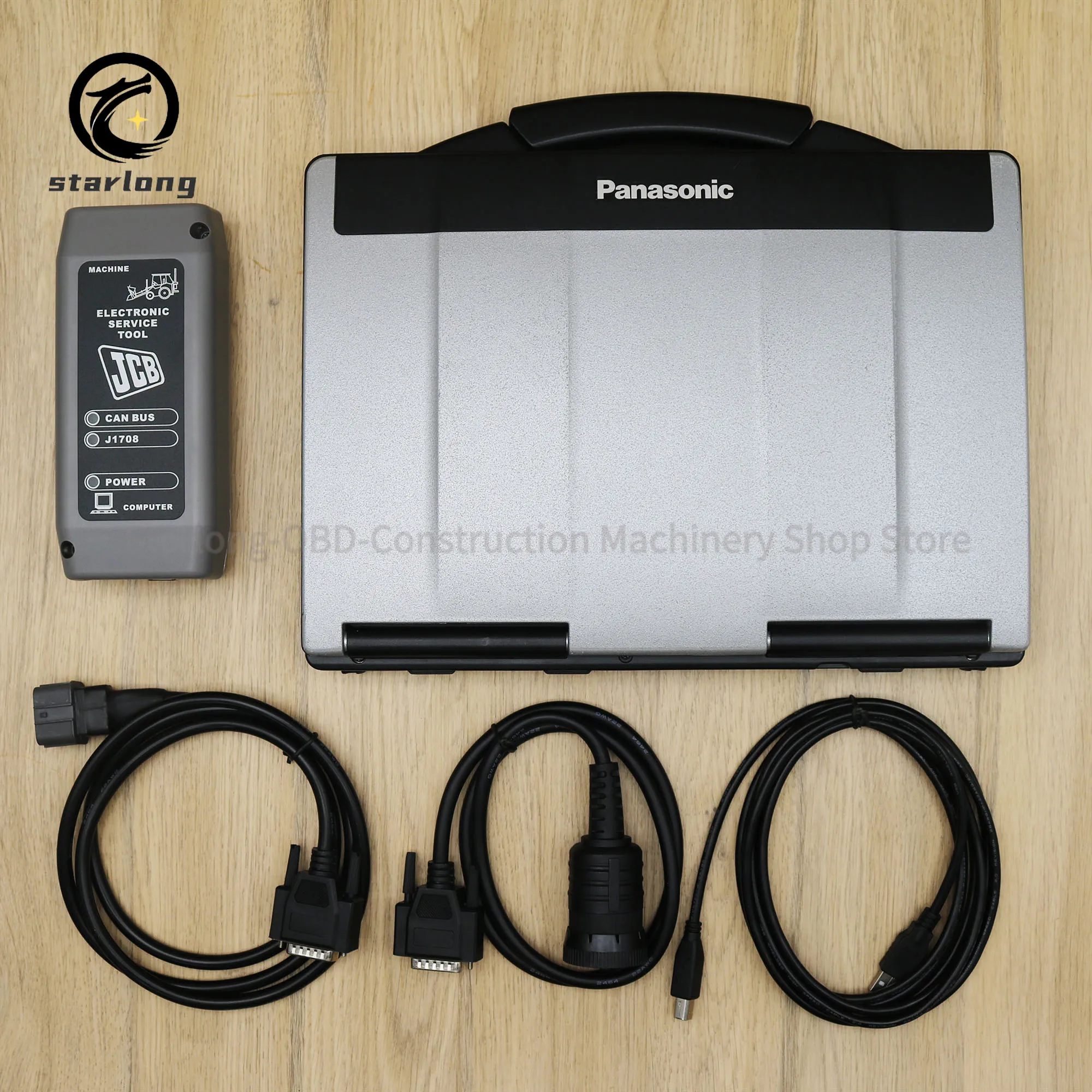 v24.1.3 Construction equipment JCB diagnostic JCB Service Master for Excavator Heavy duty truck diagnostic scanner