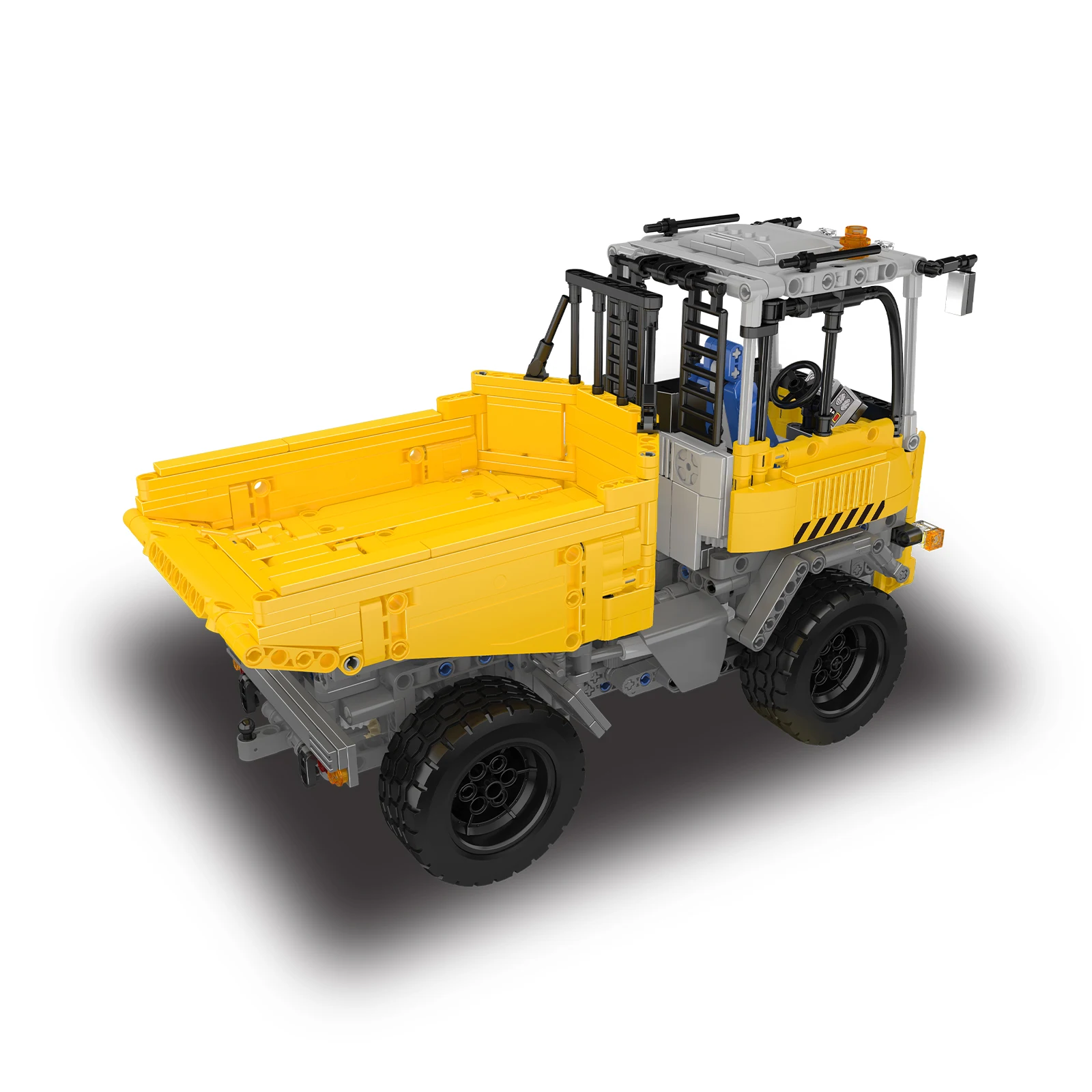 Molde rei 17092 1230 pçs dobradiça caminhão basculante blocos de montagem modelo veículo construção kit engenharia brinquedo presente para crianças