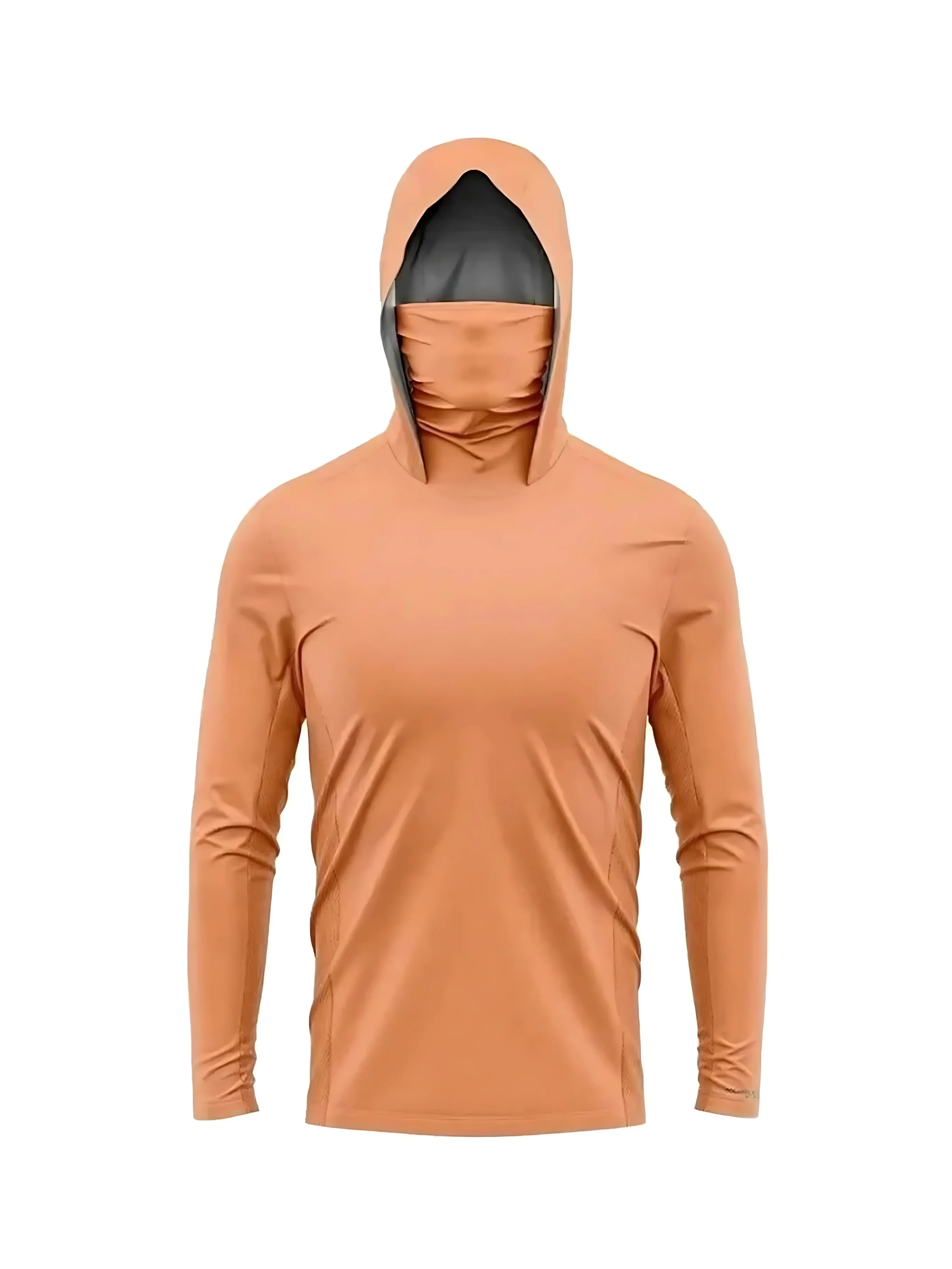 2026 Neues Modell UV-beständiges Angelhemd mit langen Ärmeln und Kapuzenkragen - UV-beständige Angelbekleidung mit Maske – Detail 6