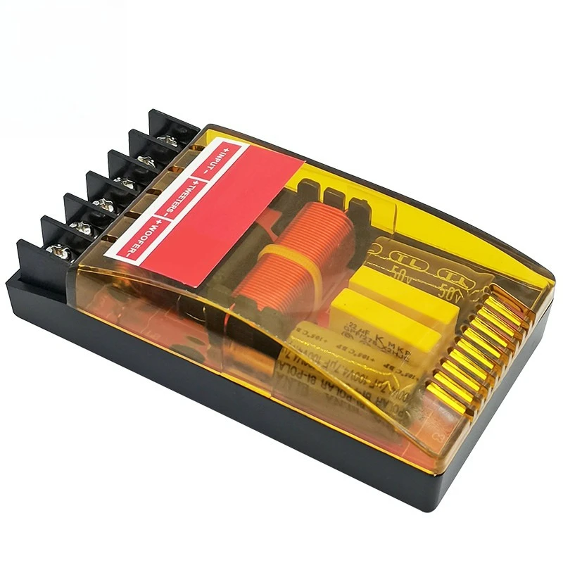 SOTAMIA 120W 양방향 분배기 고음 및 저음 스피커 DIY 자동차 스피커 수정 된 양방향 분배기 사운드 분배기 모듈