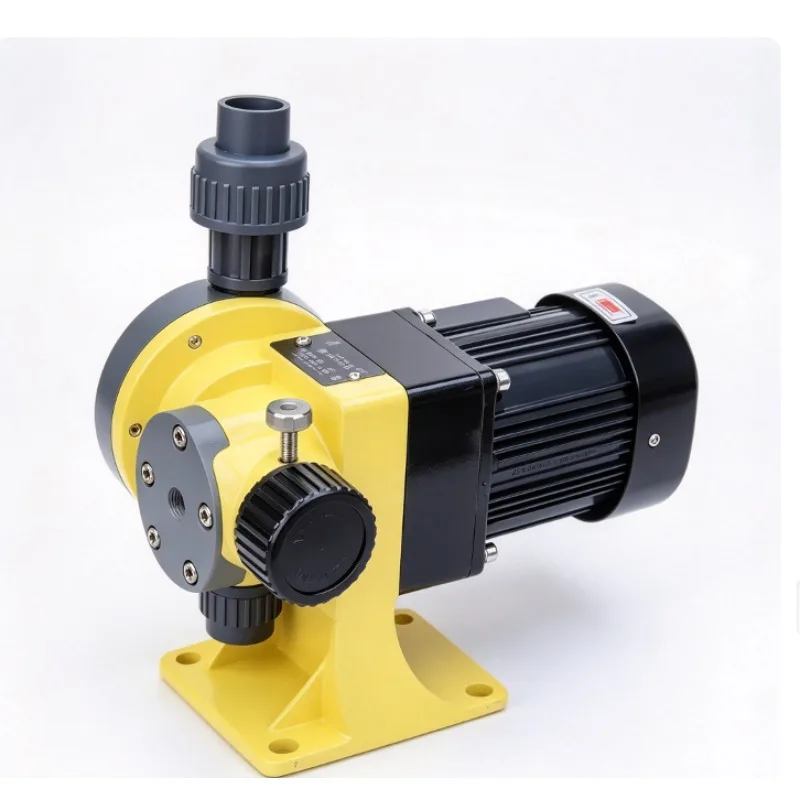 Mechanical Diaphragm Dosing Pump, Electric Liquid Metering Device, Corrosion-resistant Plastic Base, Three-phase Water Chemical