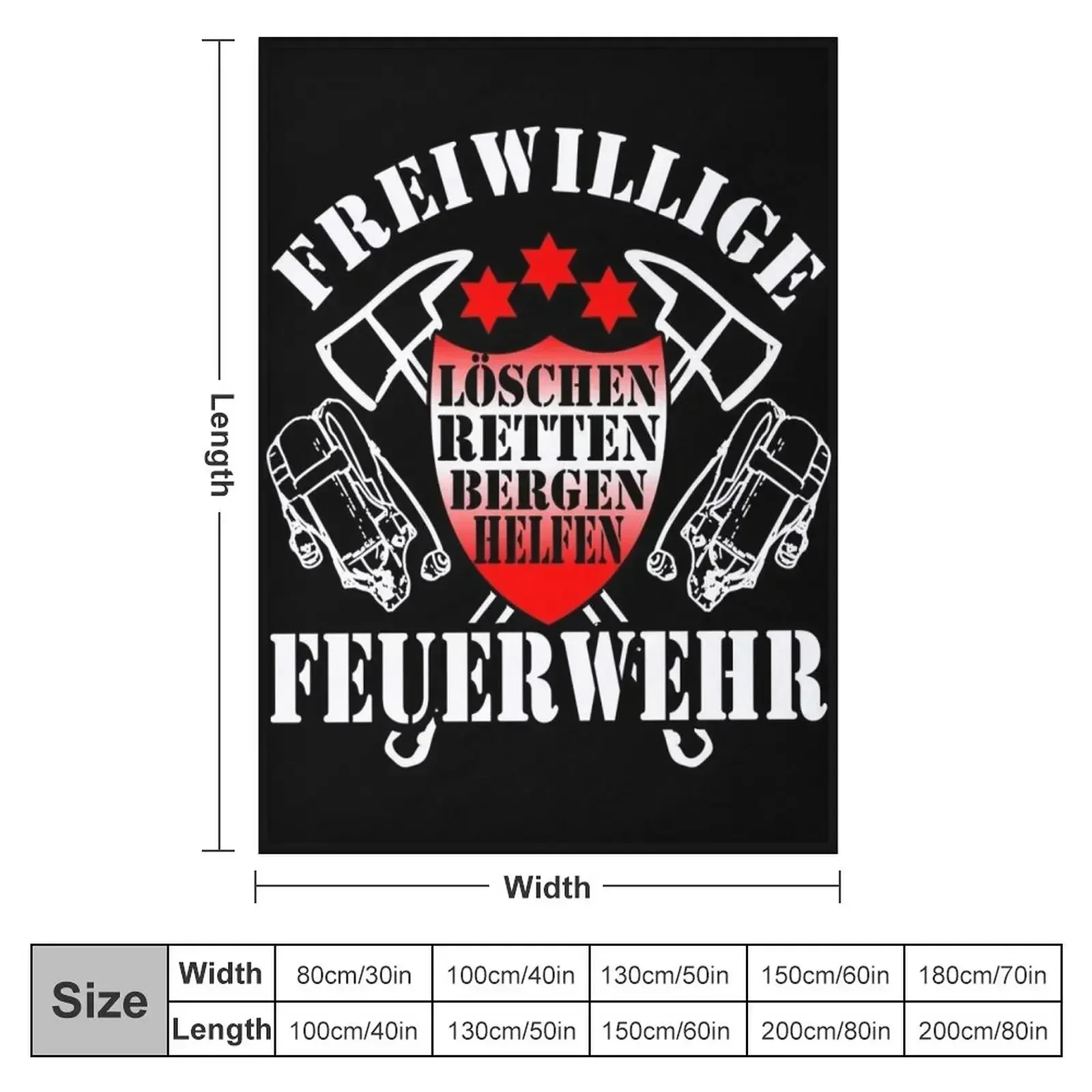 Firefighter firefighter Austria gift Throw Blanket Beautifuls warm winter Single christmas gifts Blankets