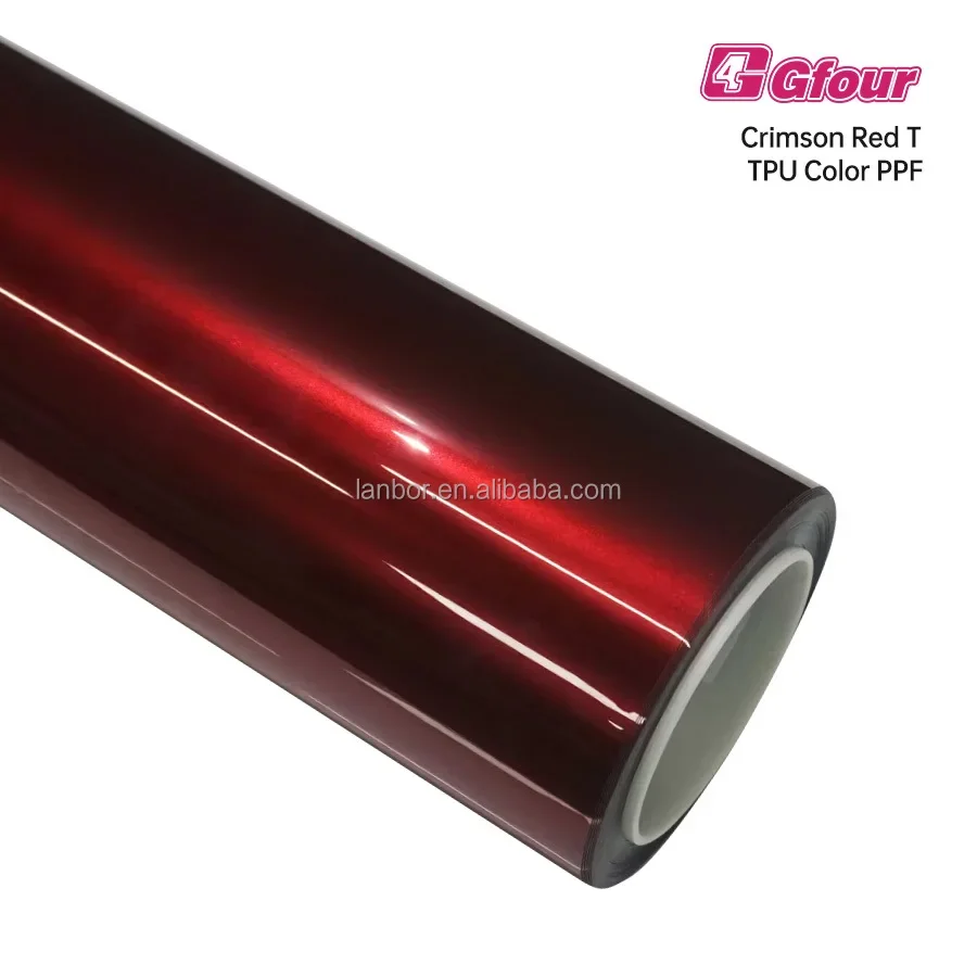 Vendas quentes atacado preto fosco tpu cor ppf inf desbotando soprando filme tpu respirável para macacão