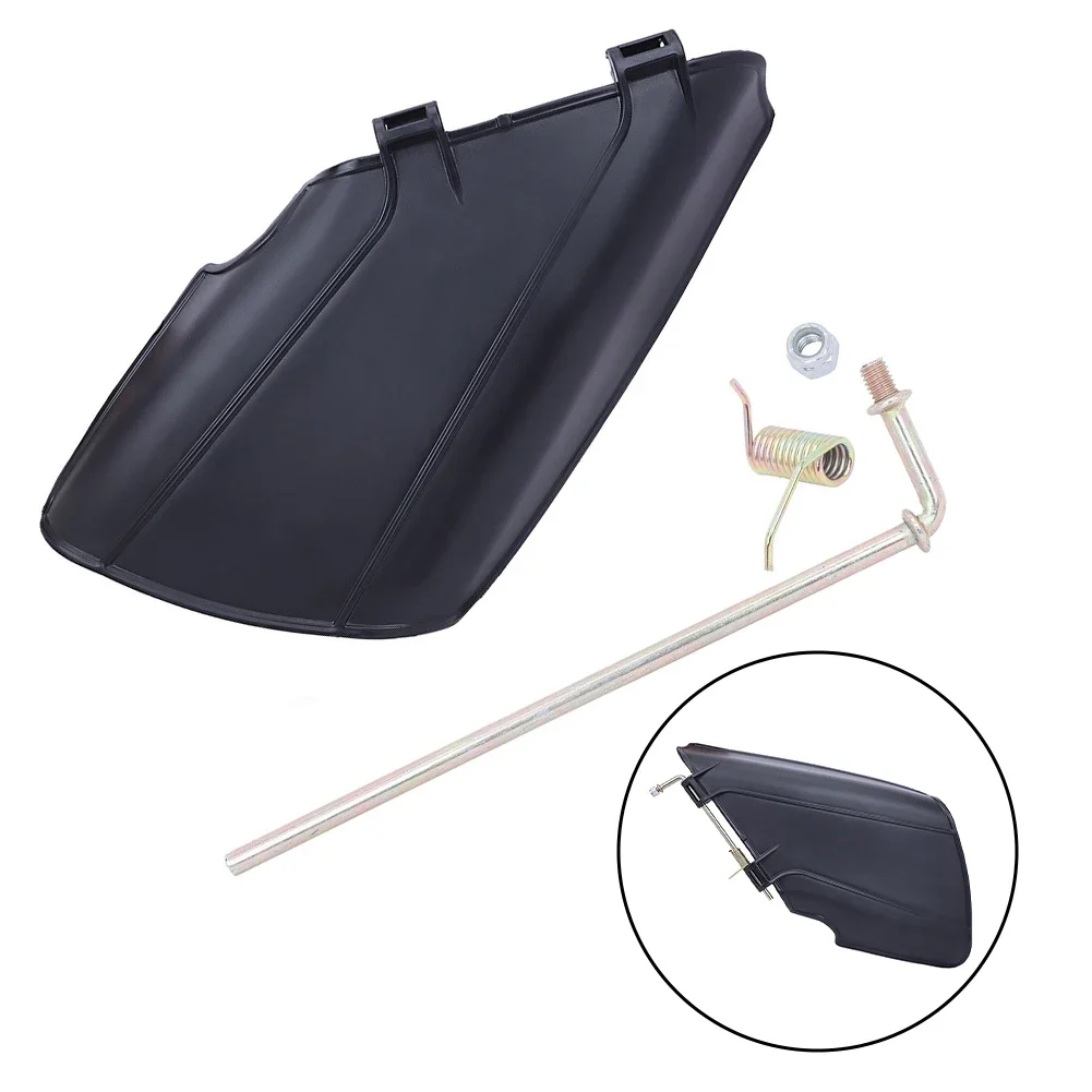 Plastic Side Deflector Chute For Toro For TimeCutter 42 Deck Z4200 SS4200 Lawn Mower Accessory With Mounting Hardware Black view 6