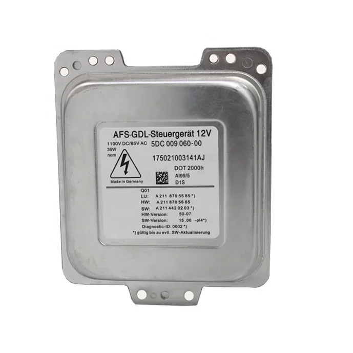 

JS Auto Parts Headlight Module Xenon Ballast 5DC 009 060-00 for W211 A2118705585 Hid Xenon Ballast