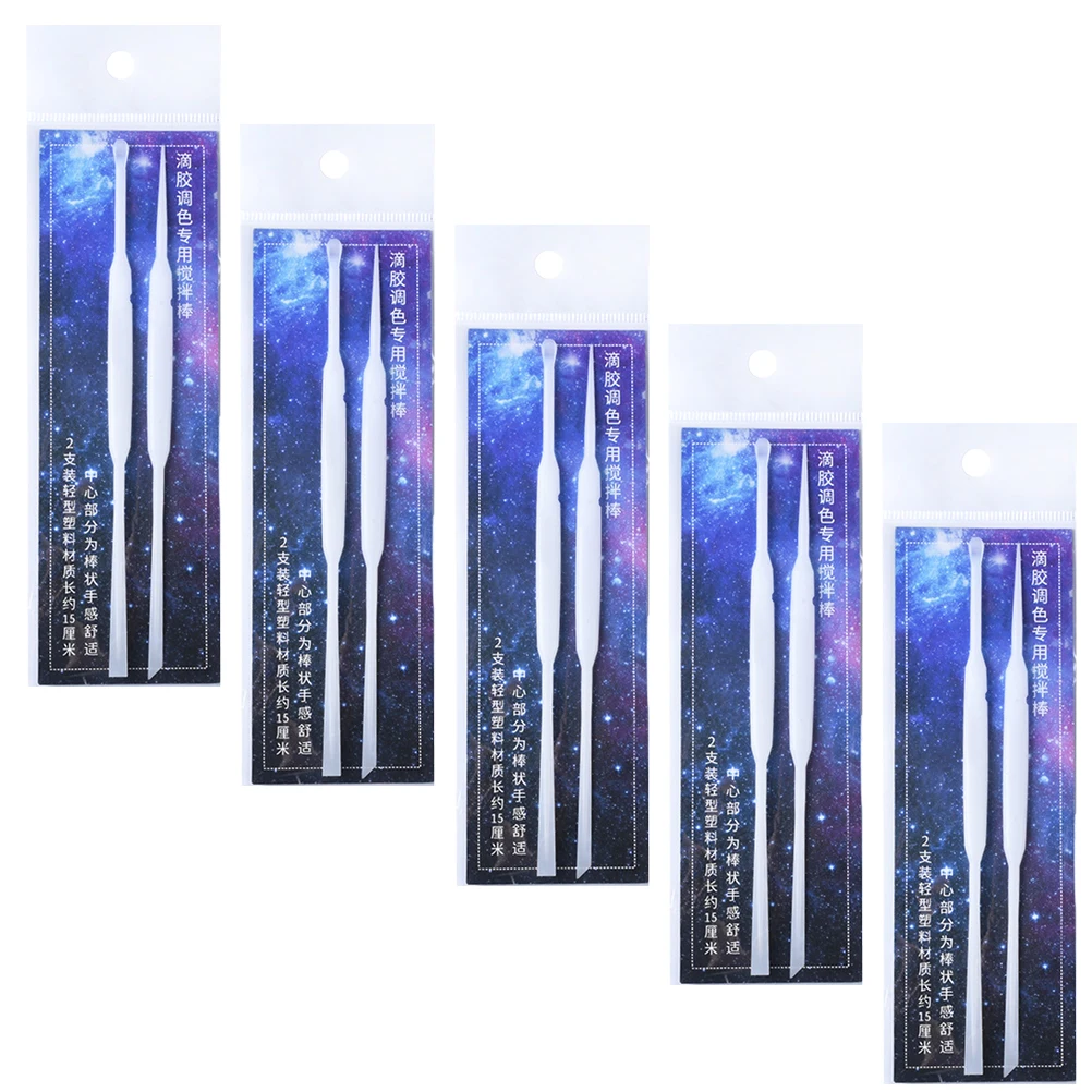

10pcs Resin Mixing Stir Sticks Reusable Jewelry Making Supplies Craft Tools Stirring Rods For Resin Glitter Cup