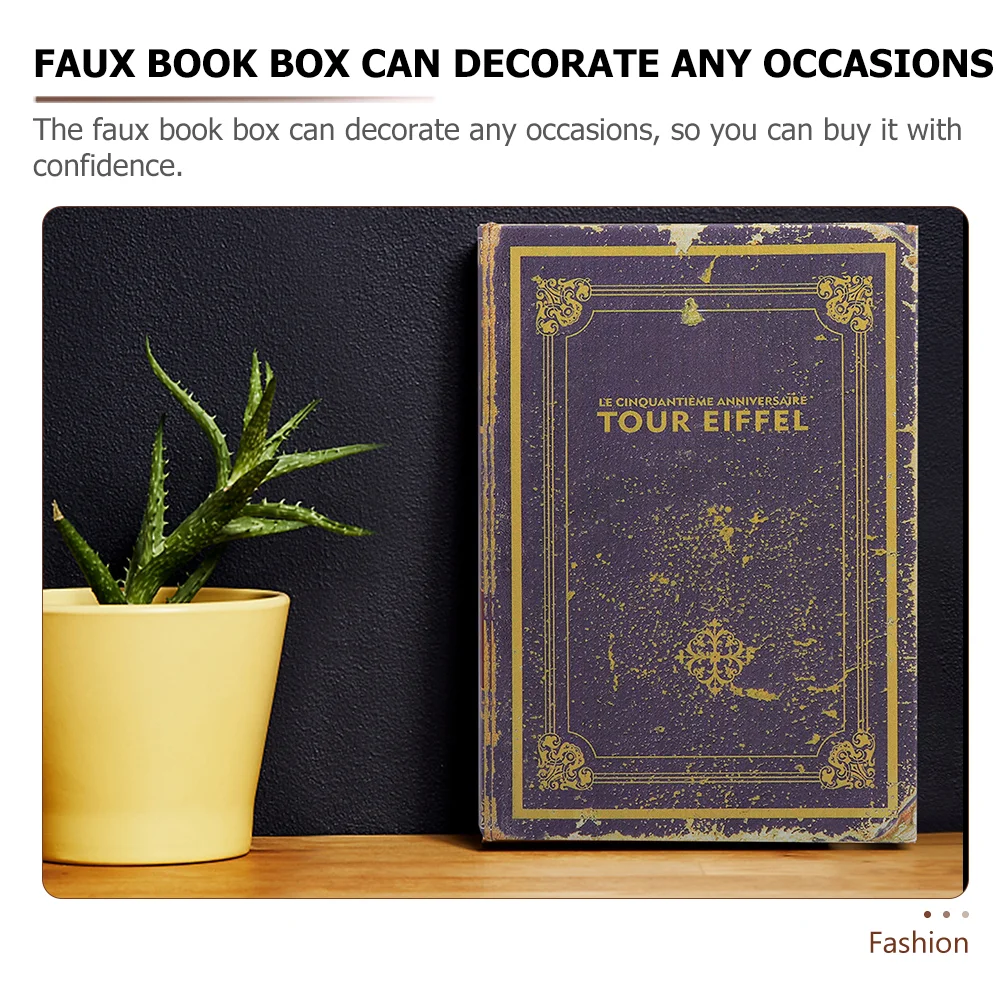 Book Storage Imitation Decoration Homesteading Books Decorative Prop Bookcase Wooden Model Office