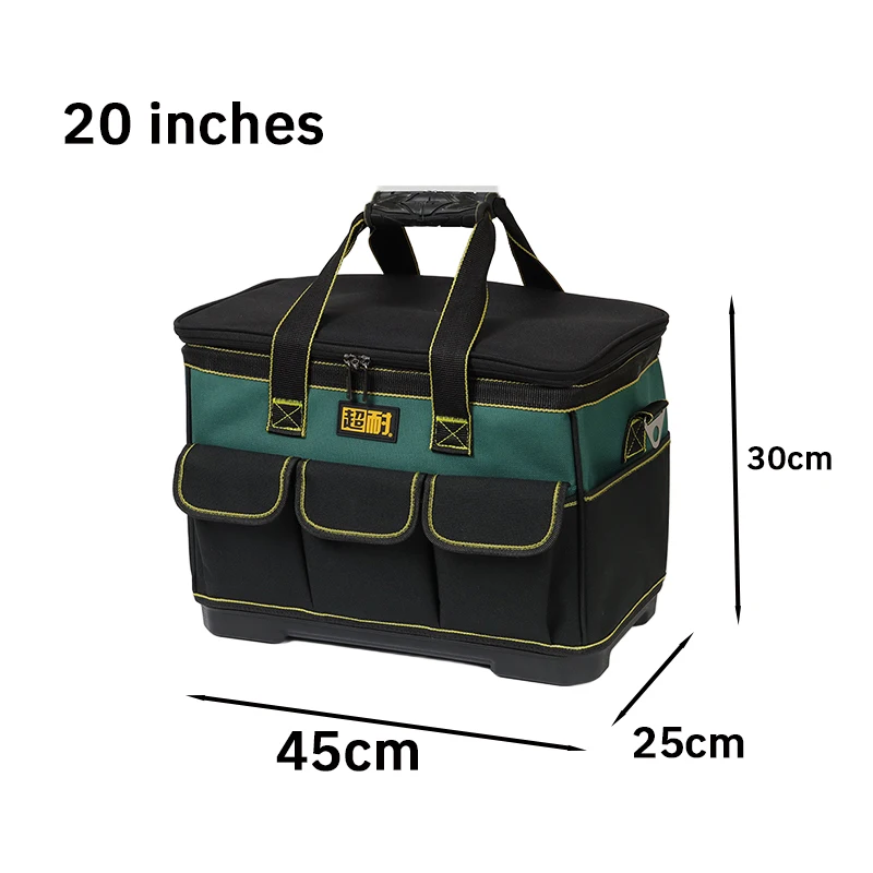 1PC Multifunctional Toolkit Electrician Maintenance Canvas Thickening Tool Bag Wear Resistant Setup Toolkit