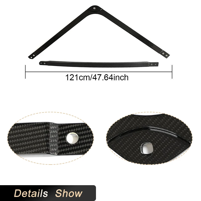 محرك السيارة بونيه هود تبختر هدفين بار لسيارات BMW G80 M3 G82 G83 M4 2021 + سباق محرك ترايبود تقليم تبختر بار Prepreg الكربون الجاف