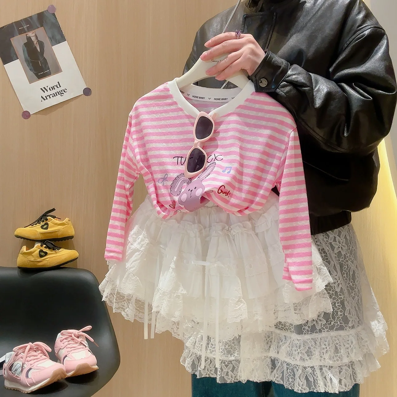 Dziewczęca koszulka T-shirt Wi – Baby Clothing Korea recenzja i cena