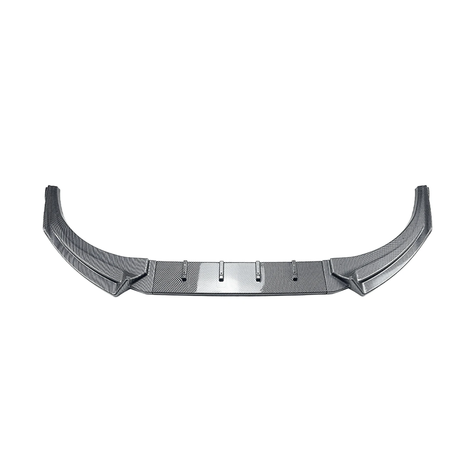 Voor Volkswagen VW Polo MK4 9N 2005-2008 Voorbumper Spoiler Lipgloss Zwart/Koolstofvezel Look Lagere splitter Blade Protector