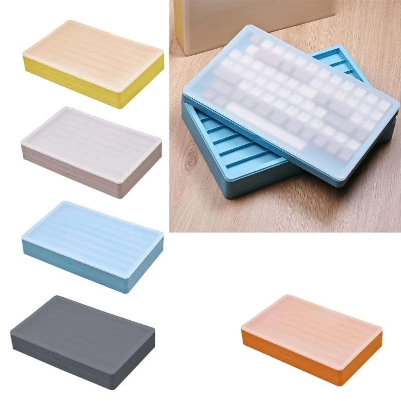 B95C 3 Layer Keycap Storage Solution Stackable Transparents Trays Travel Friendly